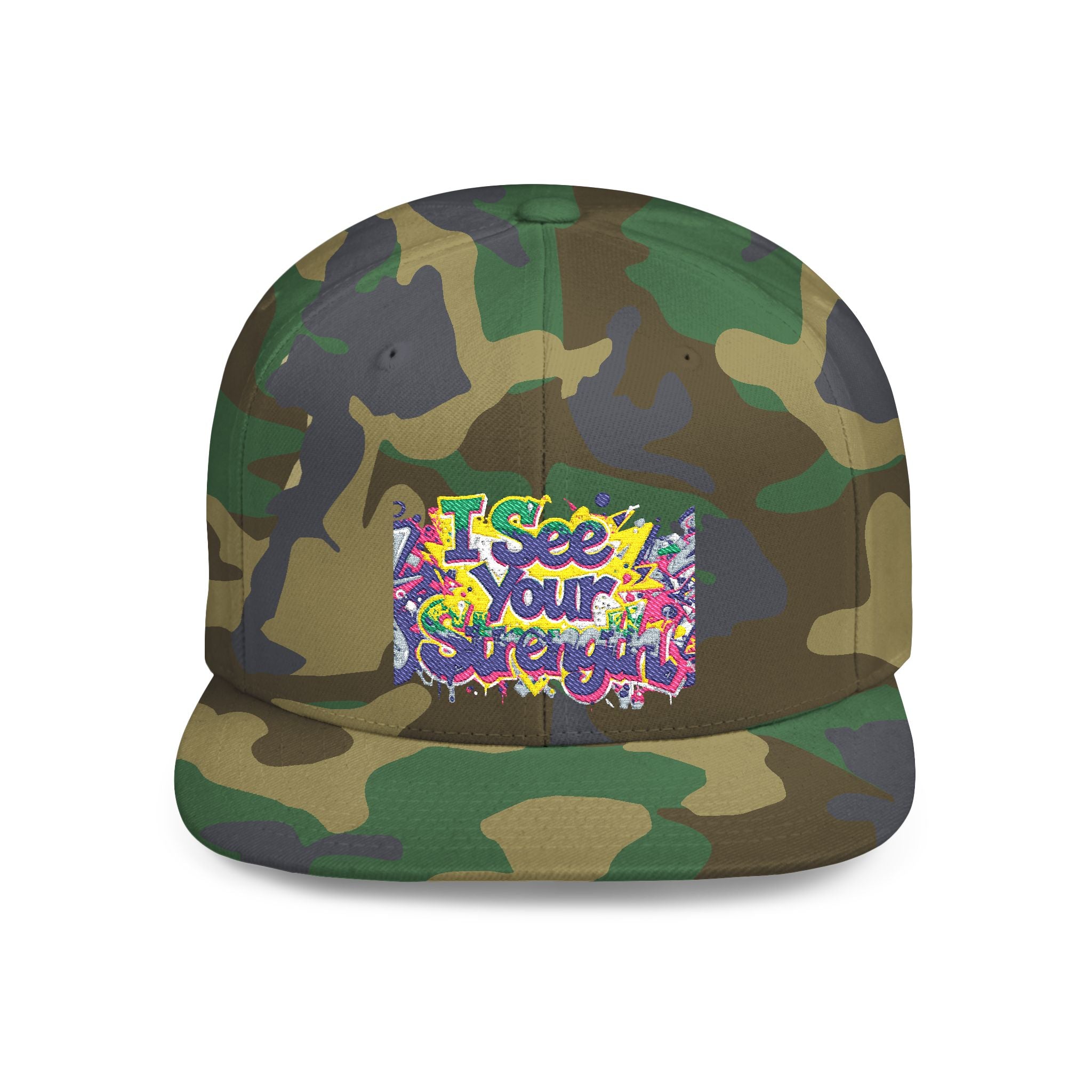 Flat Bill Snapback